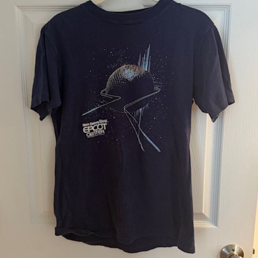 Vintage Walt Disney World Epcot Center Shirt Medium Artex 1982 80s